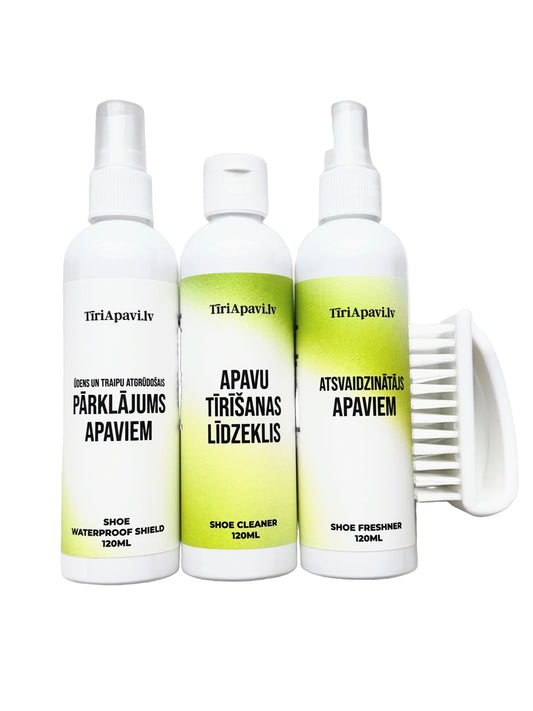 Apavu Tīrīšanas Komplekts